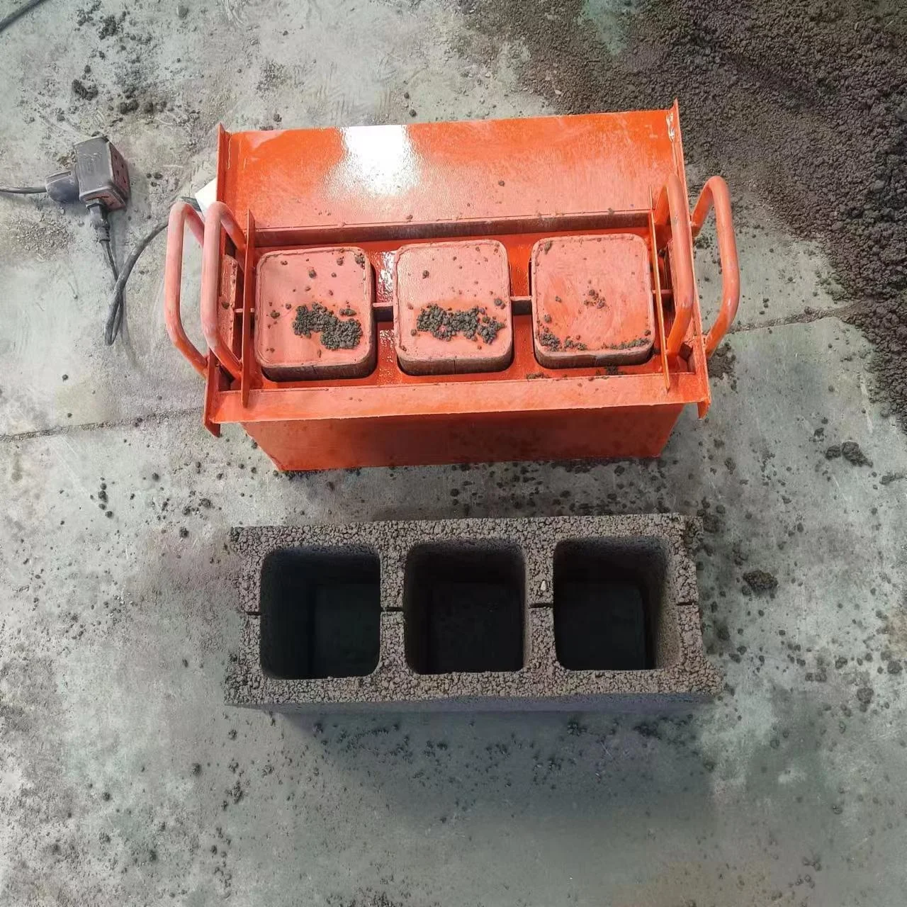 Brick making machine design various shape no motor