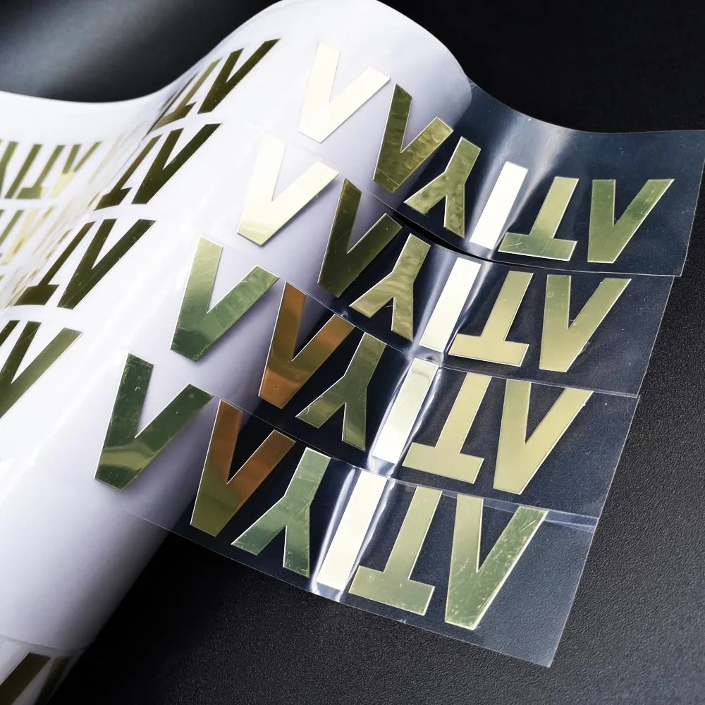 custom thin gold/silver 3d metal plate transfer adhesive electroforming car/hangbag/furniture nickel logo label sticker