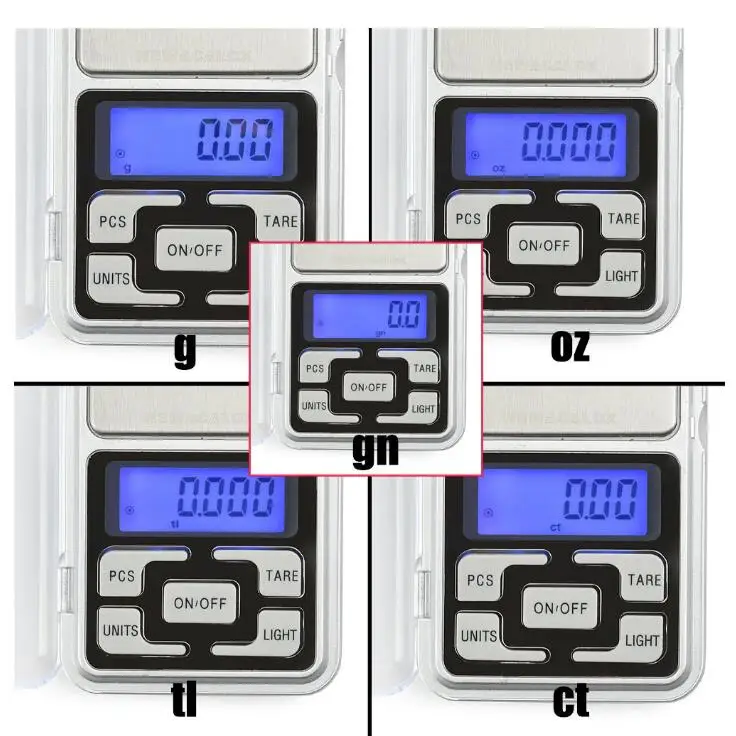  Цифровые карманные мини-весы ABS 500 г/0 1 г ювелирные изделия Золотая Серебряная монета граммовая