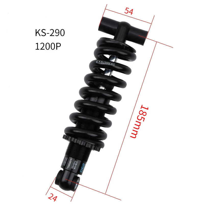 LS Shock absorbers mountain bike folding bike spring shock absorbers skateboard with 1200 1500 3000 pounds