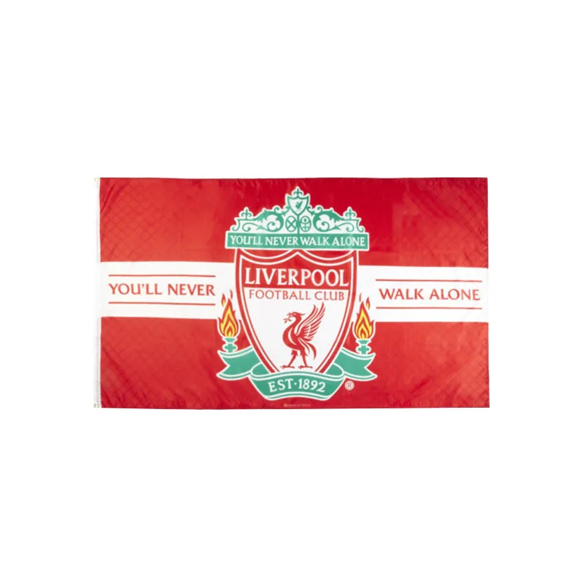 
Wholesale Flying Banner Printer National football team liverpool flag stand 