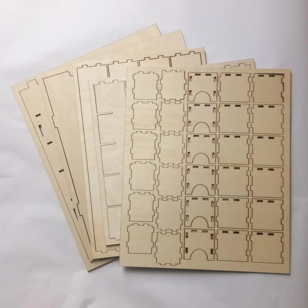 Новый DIY деревянная Рамадан Календарь Коробка для мусульманских украшение дома висячий Подарочная коробка принадлежности ИД