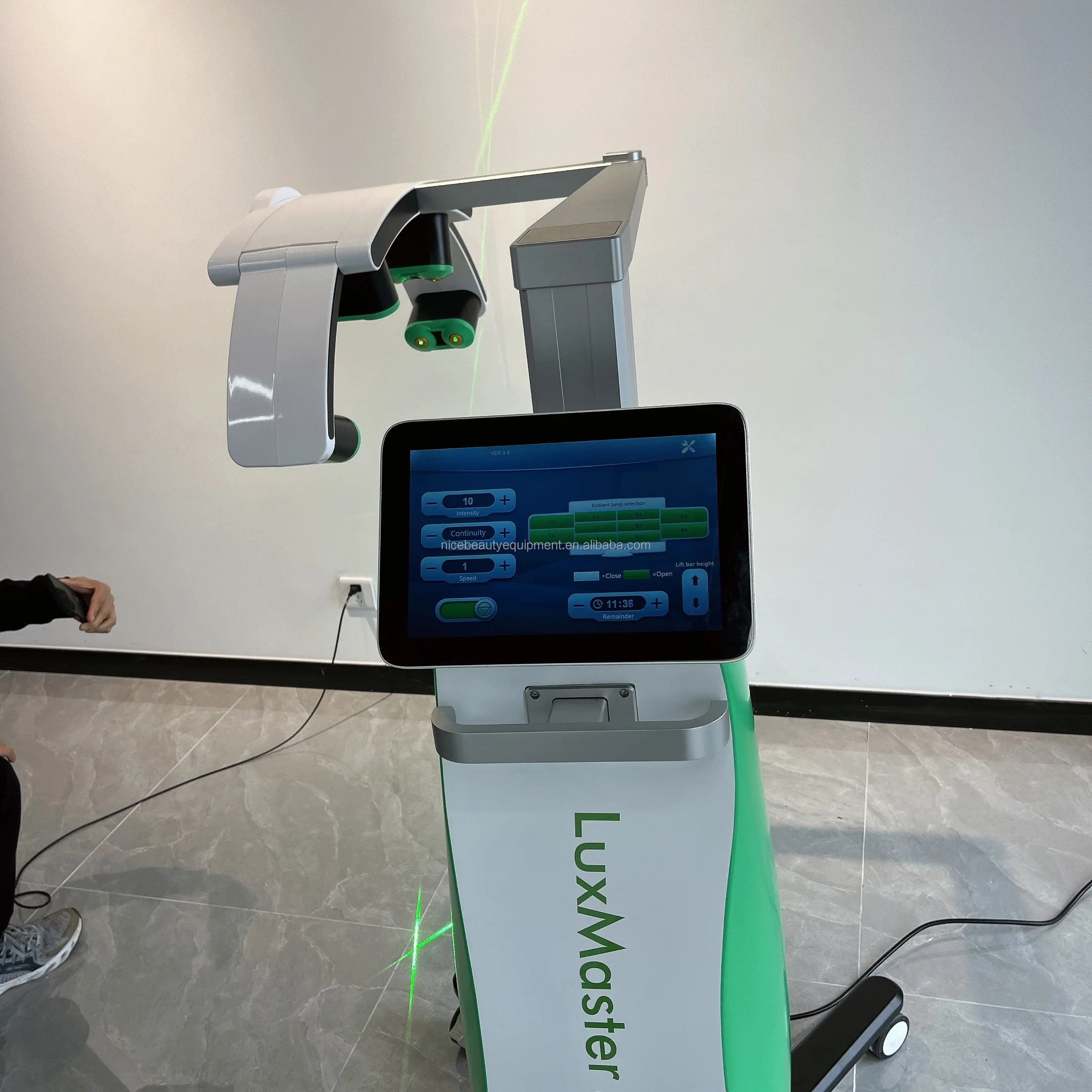 Green Laser luxmaster slim for fat loss Body circumference reduction