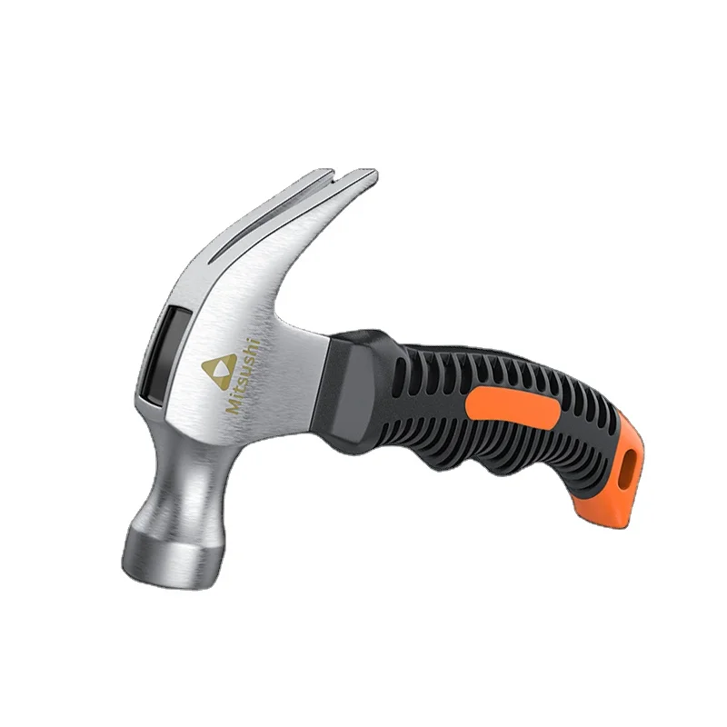 Mitsushi Mini  Claw Sledge Nail Hammer with Aluminum Handle DIY Grade Various Materials-Plastic Rubber Steel Copper Nylon PVC