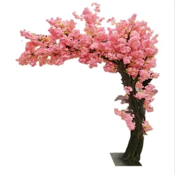Wholesales artificial tree cherry flower blossom tree faux cherry blossom tree for wedding table centerpieces