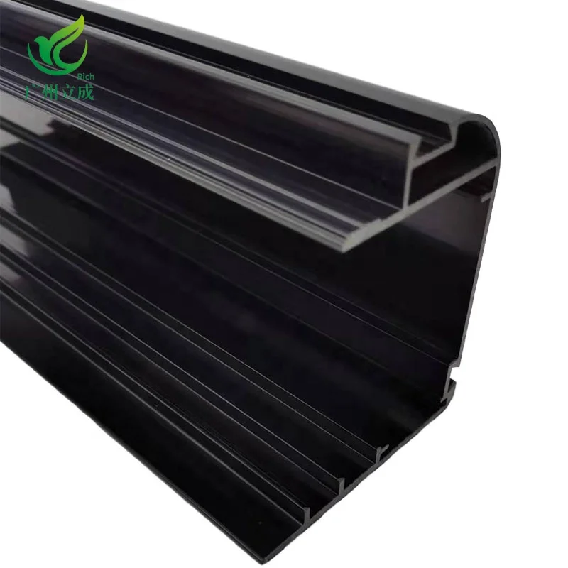 Индивидуальный Пластиковый профиль Rich5503, Китай, гибкий экструзионный пластиковый ПВХ треугольный профиль