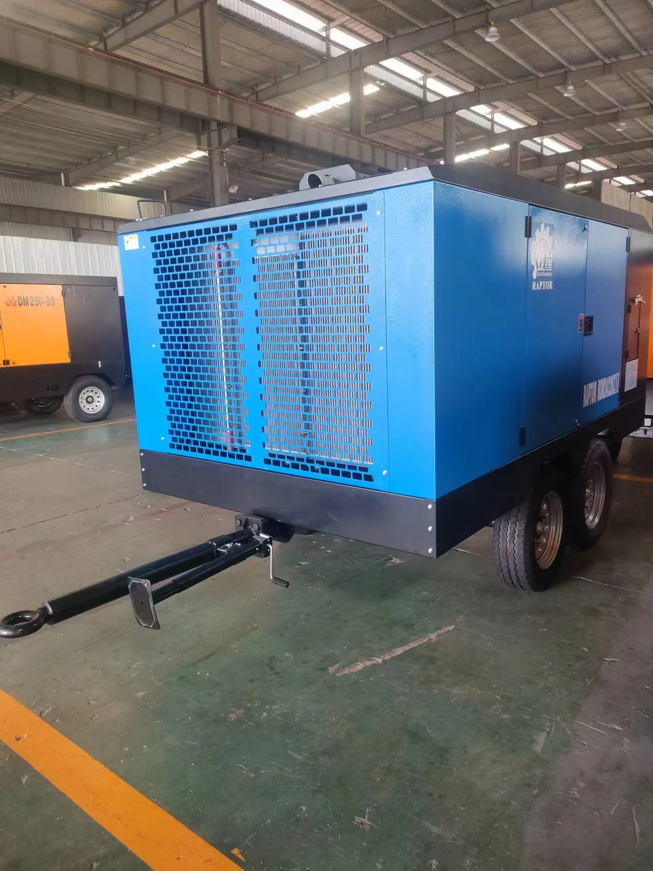 BDM-24/22  screw machine 22bar portable diesel screw air compressor for drilling rig used air compressor