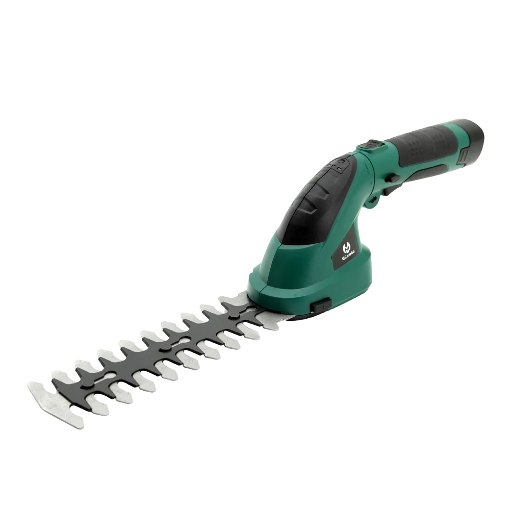 EAST 7.2V 2 in 1 Garden Tool Cordless Lithium Handheld Shrub Hedge Metal Adjustable Pruning Shear