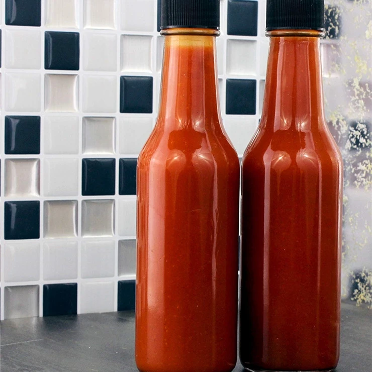 150ml small mouth white soy sauce glass bottle