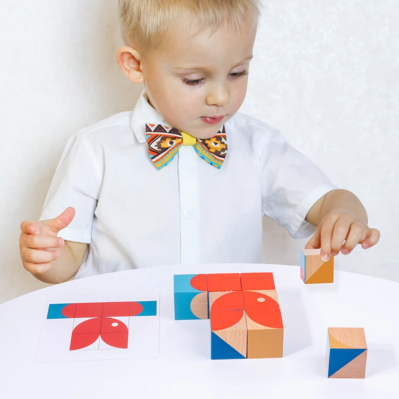 2024 New Products Cube thinking block early educational block toys for Kids Toddler Boys and  Girls Juguetes Para Nias De 9 a 12