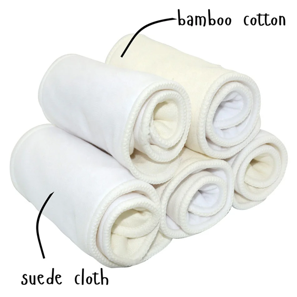 
Snaps and Hook&Loop Waterproof PUL OS Diaper Nappy Cover Double Leaking Guessets 