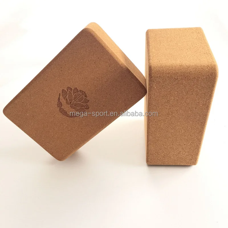 Wholesale Eco Friendly Foam Yoga Blocks Premium Custom Private Yoga Blocks Wooden Cork Yoga Brick
