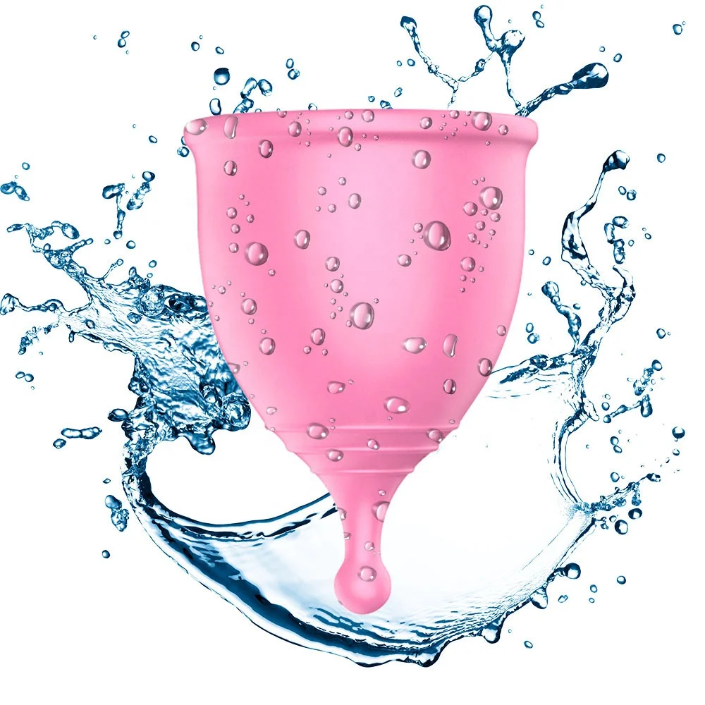 Tampon and Pad Alternative Active and Comfortable Menstrual Cup Reusable Silicone Period Cup