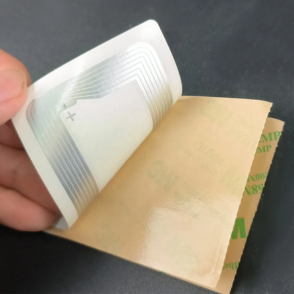 New Product Fy 2.4G Active Label Round Phone Tags For Cattle 5Mm Jamming Sticker Price Nfc Stickers Roll Rfid Ear Tag