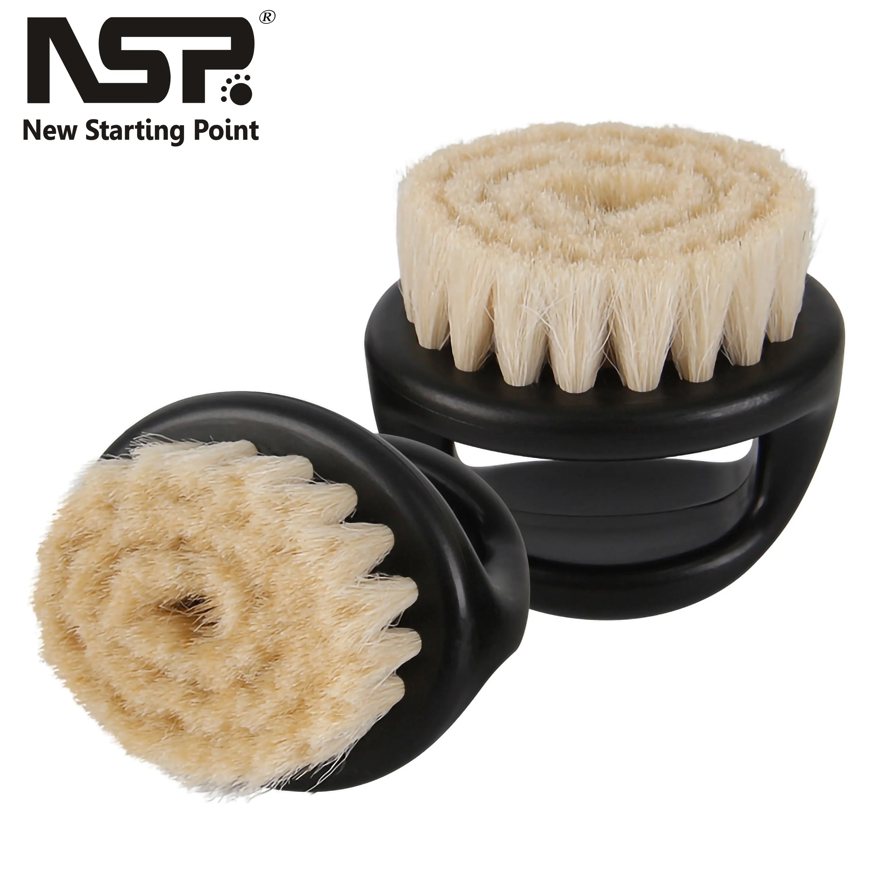 Professional Salon Beauty Care Shaving Tools Barber Clean Broken Hair Shaving Soft Neck Face Fiber Brush