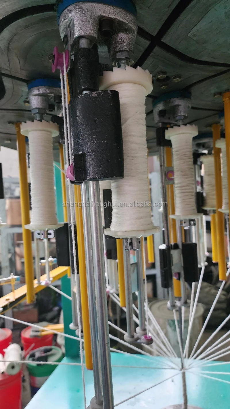 Henghui  PTFE&Graphite Braided Compression Gland Packing for Pump Valve or Machine Seals Packing Braiding Machine