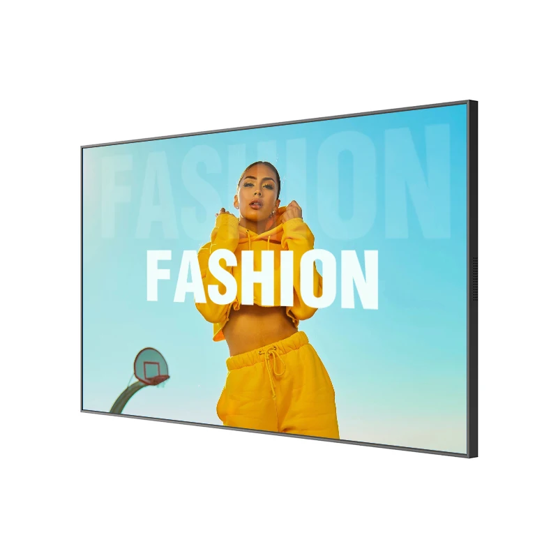Factory price Digital Signage and Displays 55 inch Android tablet frameless wall mount LCD Advertising display Players