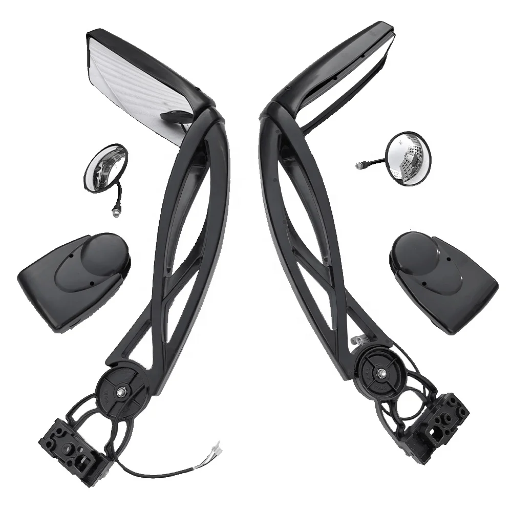 Для Kinglong6128 XMQ6900 зеркало заднего вида автобуса запчасти автобуса kw63-ABS все черного цвета со слепой зоной зеркало