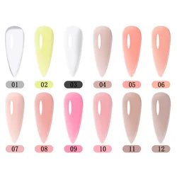 High strong  long lasting Private labels soak off camouflage builder nail extension uv gel