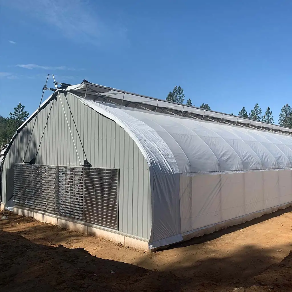 Agriculture Blackout Light Deprivation Greenhouse Fully AutomatedTunnel Fully Automated Light Deprivation Blackout Greenhouse