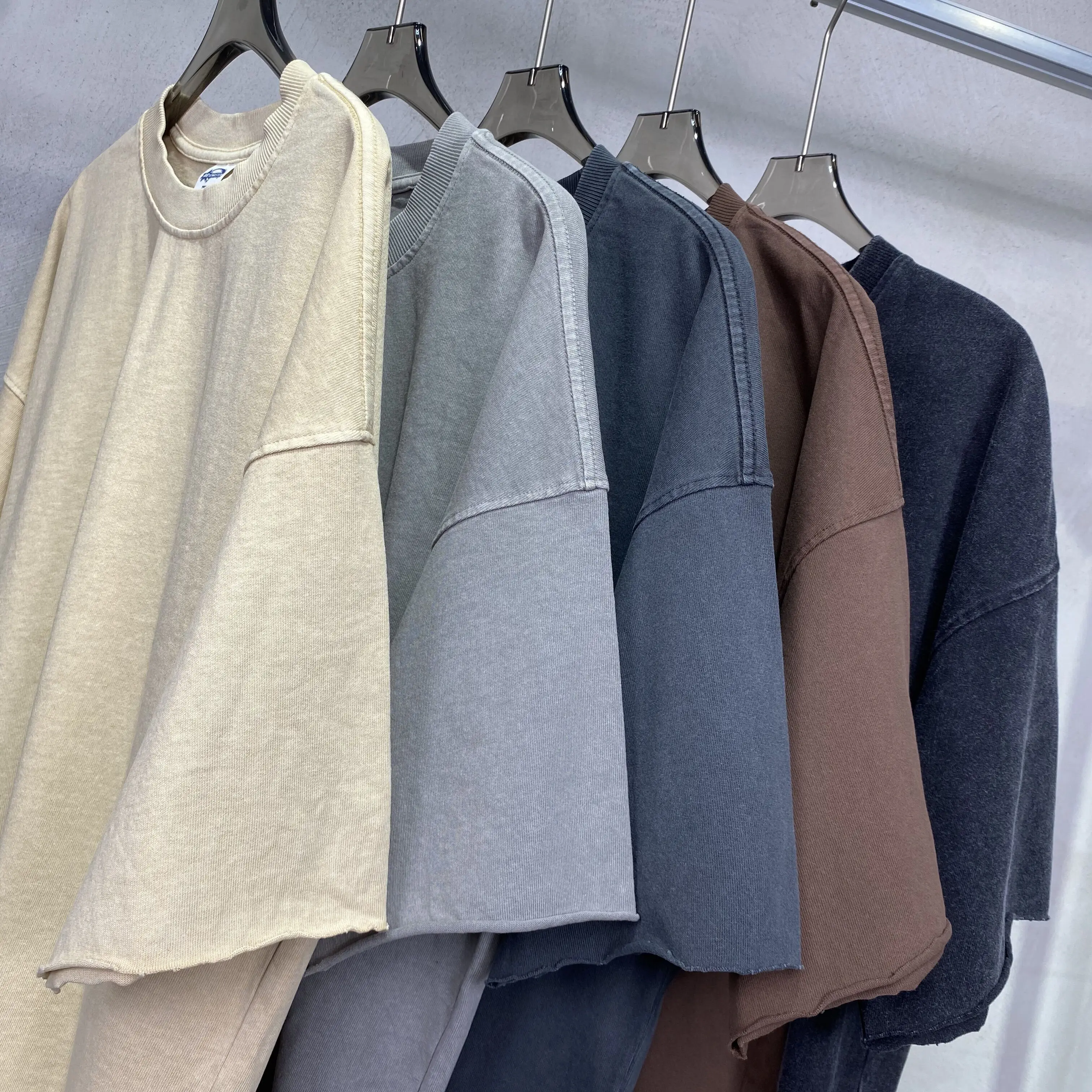 Customizable Pure Color Shirt - Your Perfect Choice for Spring and Summer!