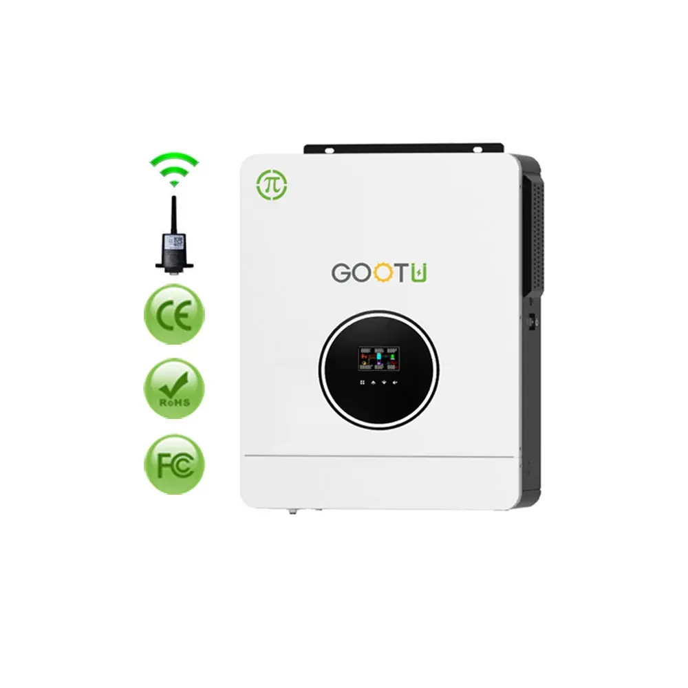 Гибридный солнечный инвертор gotu 6200 Вт 48 В