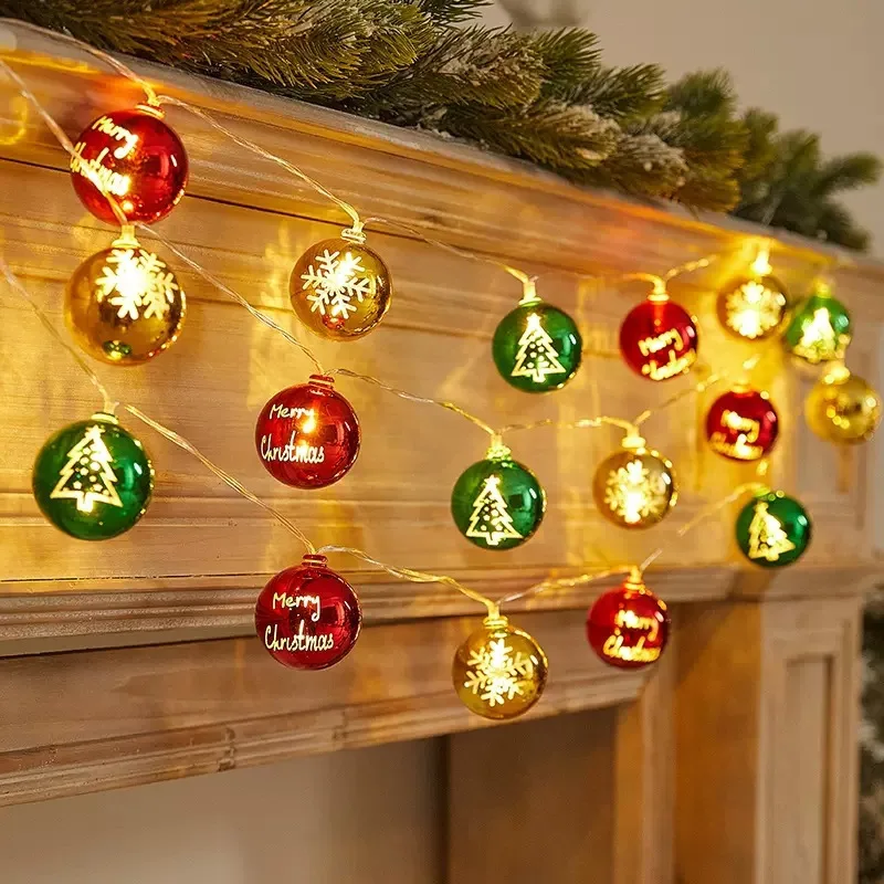 Christmas star shape led lights string multi color Christmas lights supplier holiday decorations