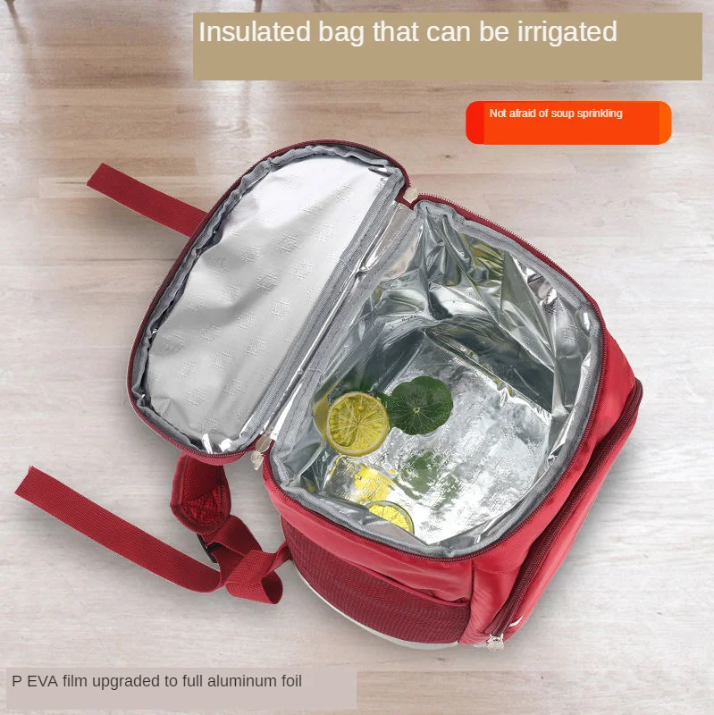 Wholesale Insulated Backpack food delivery Cooler backpack waterproof  polyester thermal lunch  Cooler bag  for 28 Cans