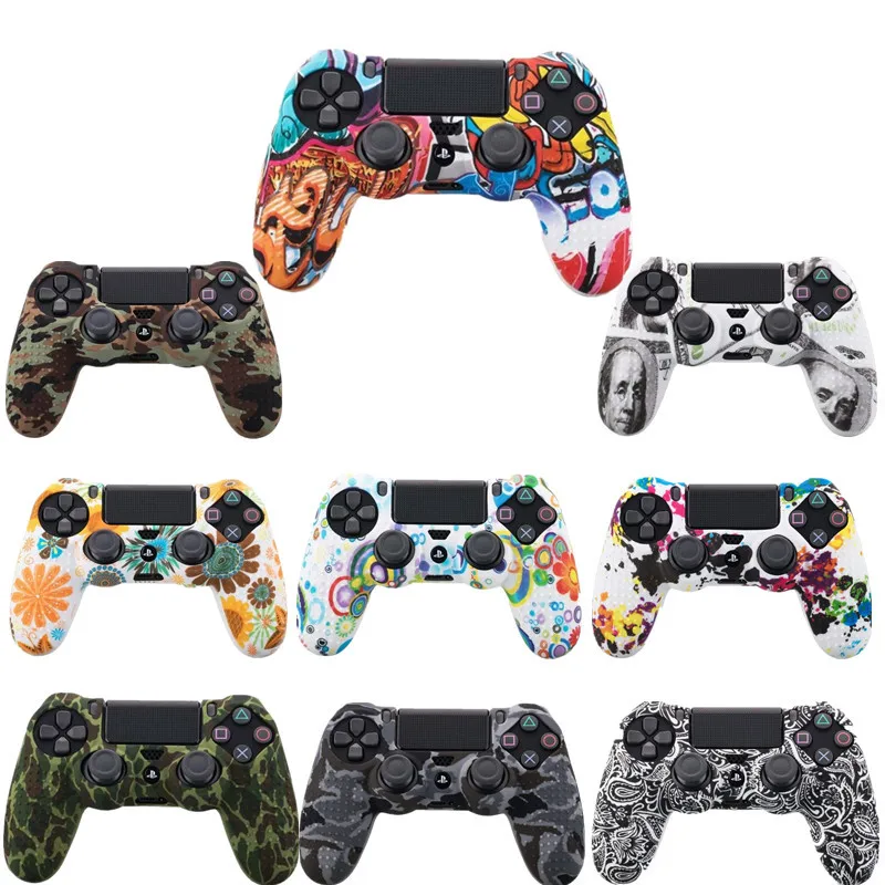 Силиконовый чехол для PlayStation 4 контроллера PS4/Slim/