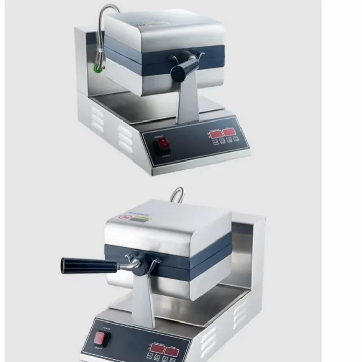 Global hot selling electric donut machine single head rotating 4 types of non stick pan cake machine for home or commercial use