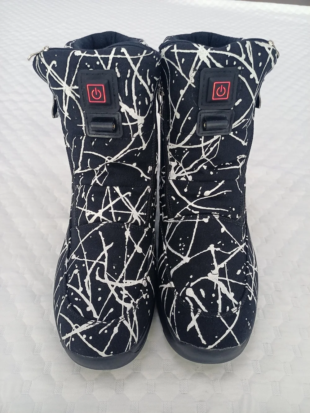 rechargeable graphene heating recovery moon snow hiking mens heated boots(old)