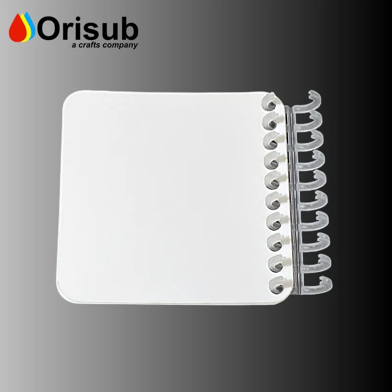 Personalized white plain PET Film board baby flip book sublimation blanks baby board books