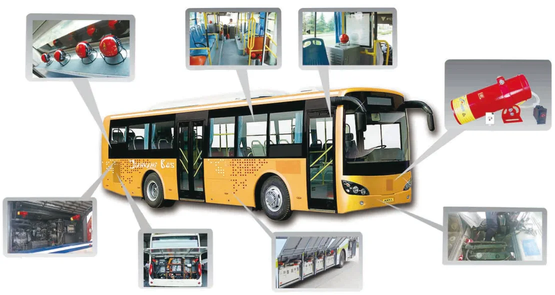 Super durable dry powder car fire extinguisher