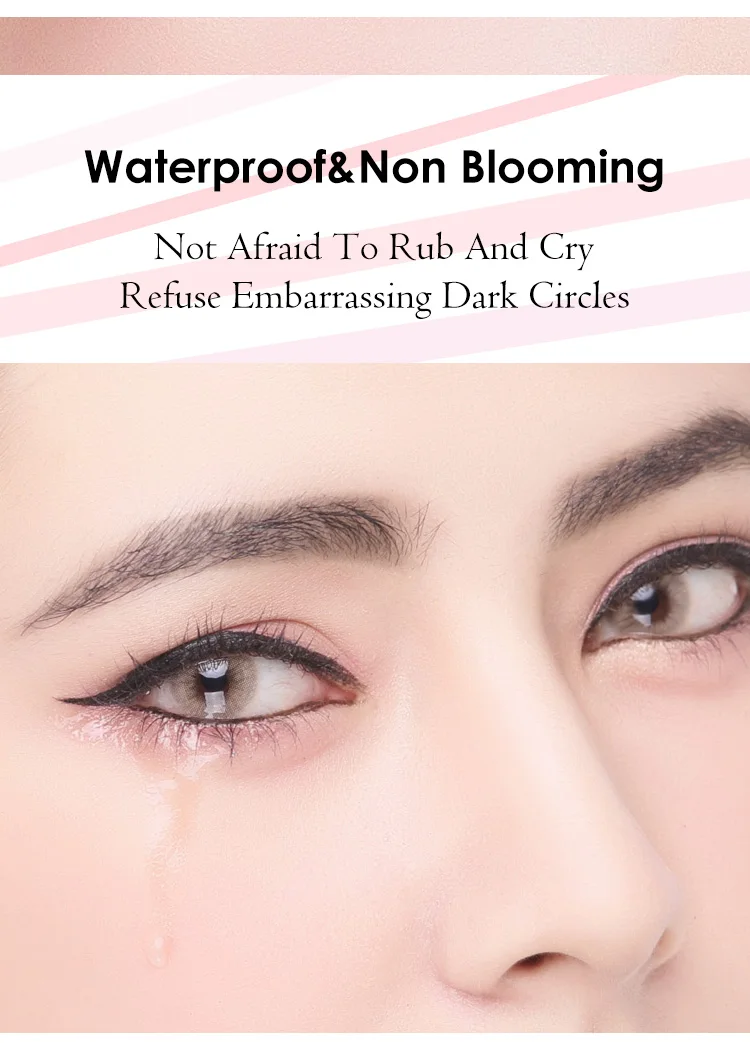 Private Label blinking star seal eyeliner winged stamp waterproof long lasting liquid stamp seal eyeliner pen