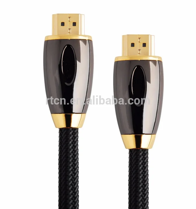  Кабель HDMI с позолоченным штекером 4K 60 Гц для проекторов HDTV ПК PS4 1 м до