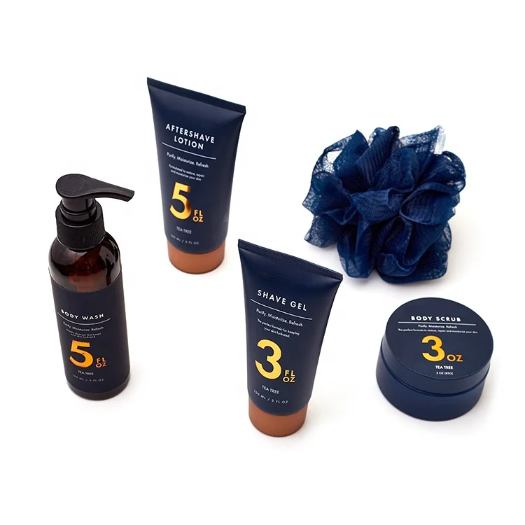 
Travel packing body care bath gift moisturizing lotion body wash set 
