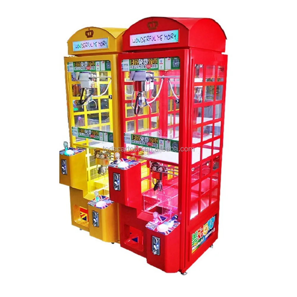 2021 two players toy crane machine for adult and kid play together