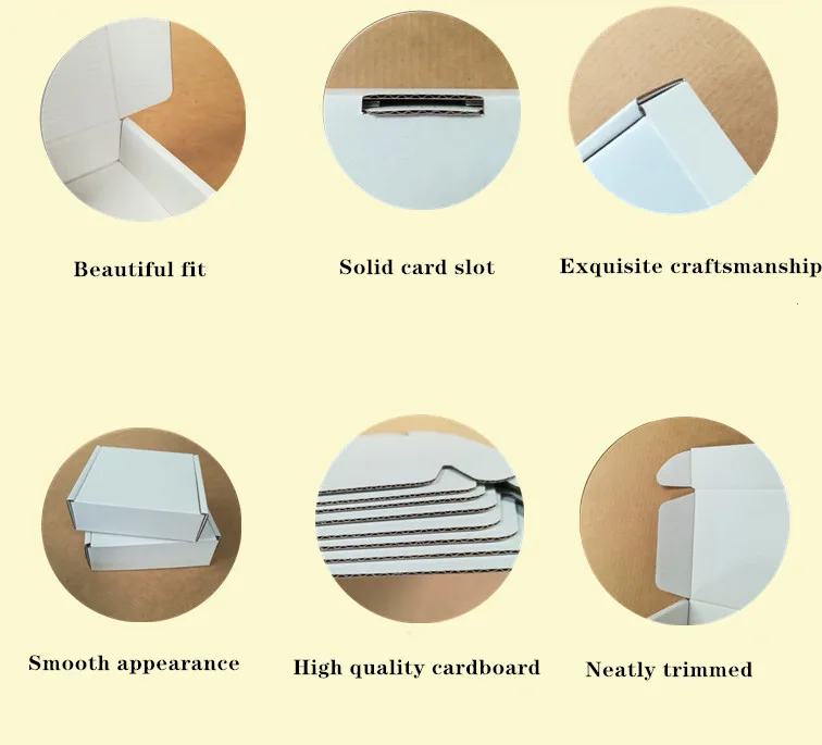 Custom printing size Flat Packed Boxes Cardboard Carton Packaging Box corrugated paper mailer box
