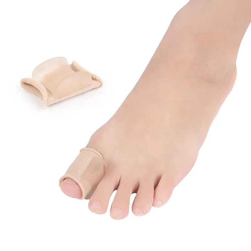 High Quality Silica Gel Material Prevents Hallux Valgus  Toe Splint, Soft Comfortable  Toe Corrector