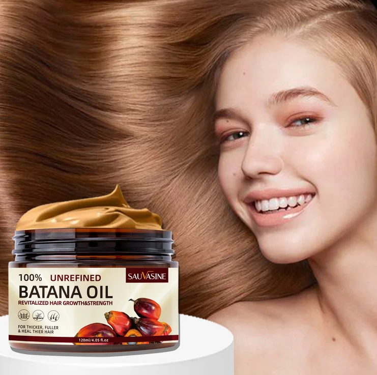 Natural Pure Organic Batana Conditioner Promotes Hair Regrowth Bulk Raw Hair Batana Oil For Hair Growth