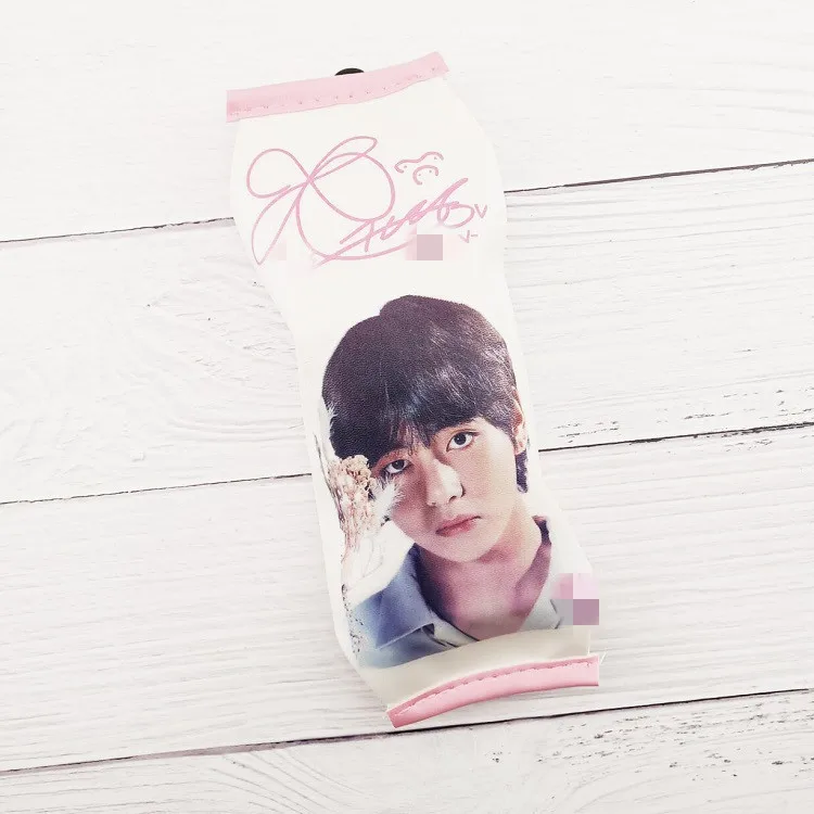 Kpop Bangtan Boys Blackpink V JK JIMIN JIN JH RM SUGA Canvas Storage Bag Pencil