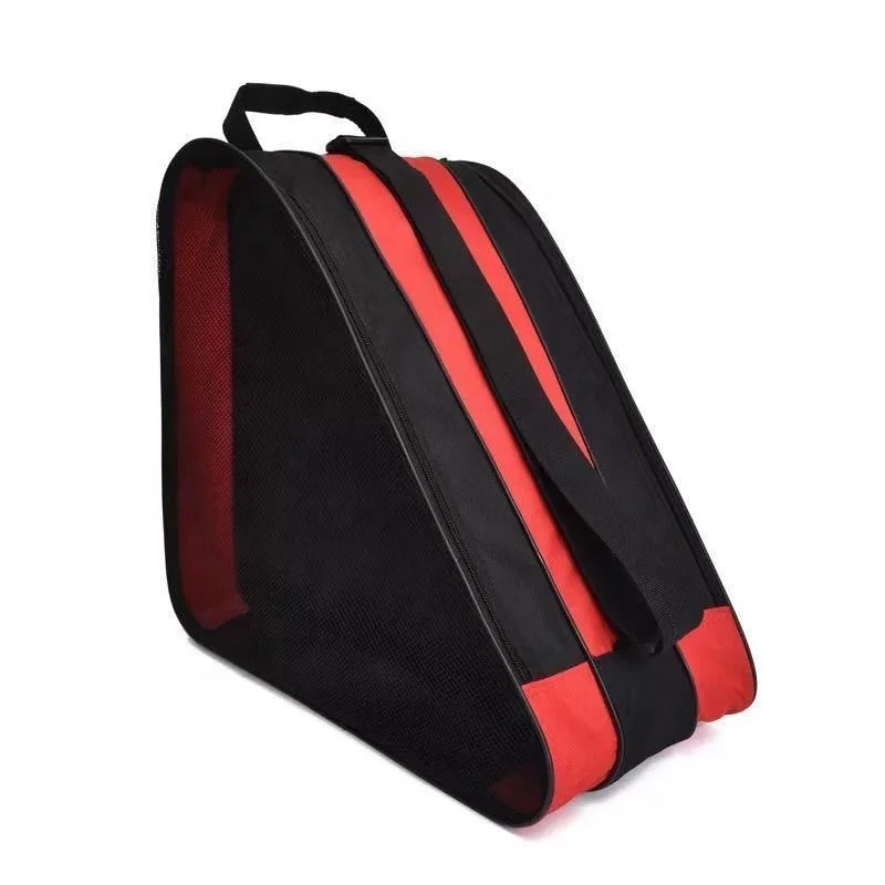 2024 Ski Snow Boots Bag Winter Skiing Ice Skate Shoes Bag Big Capacity Portable Carry Shoulder Bag for Sports Skates Accessories
