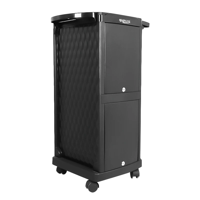Wholesale Professional New ABS Plastic Salon Trolley Fashion Design With 4 Drawers Lock For Spa Salon Shop