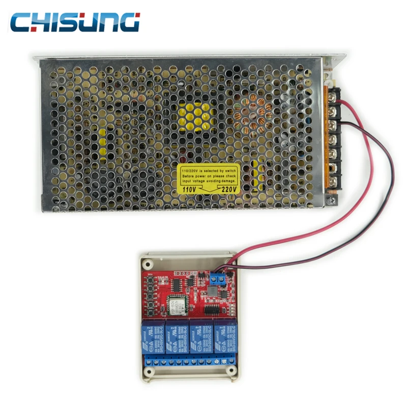 Поддержка камеры телефона управление через приложение Wifi печатная плата для открывания ворот