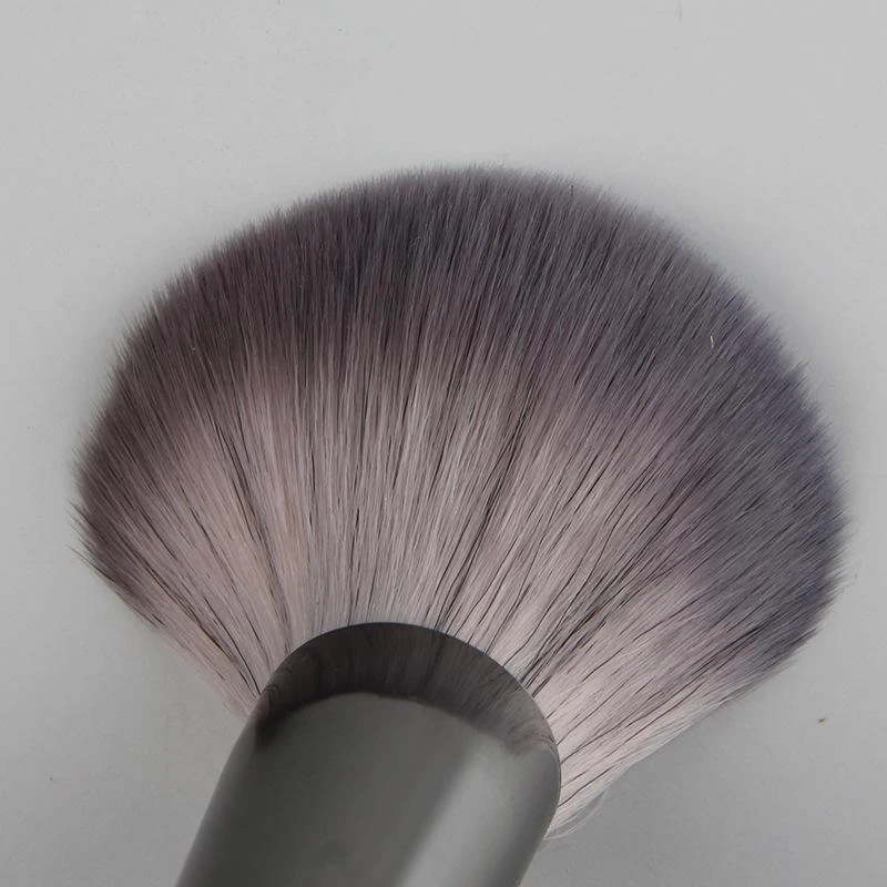 private label wood handle synthetic hair cosmetic makeup brush sets facial makeup brushes