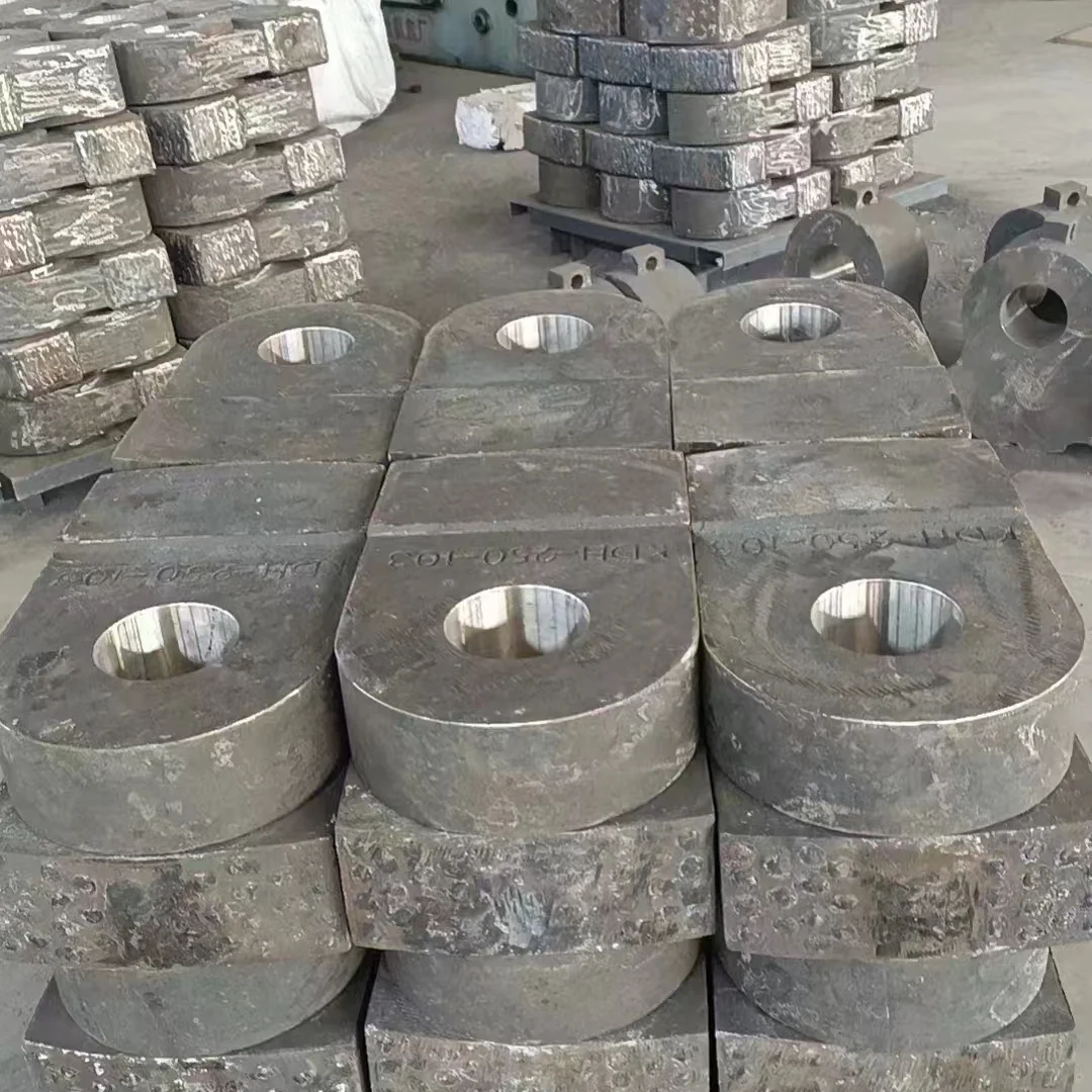 High Quality Rock Jaw Crusher Head Steel Hammer Hot Sale New and Used Casting Processing Machinery for Cement Making