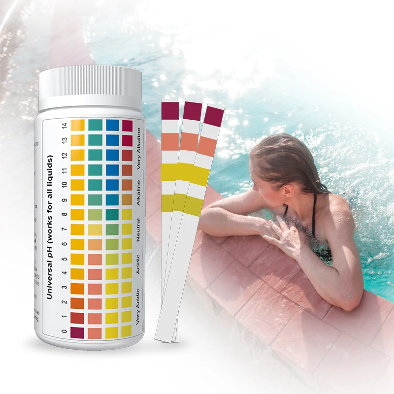 Super Sensitive Ph Test Strips 0-14 for Soilsaliva Urine Aquariums Labs Swimming Pools and Drinking Water