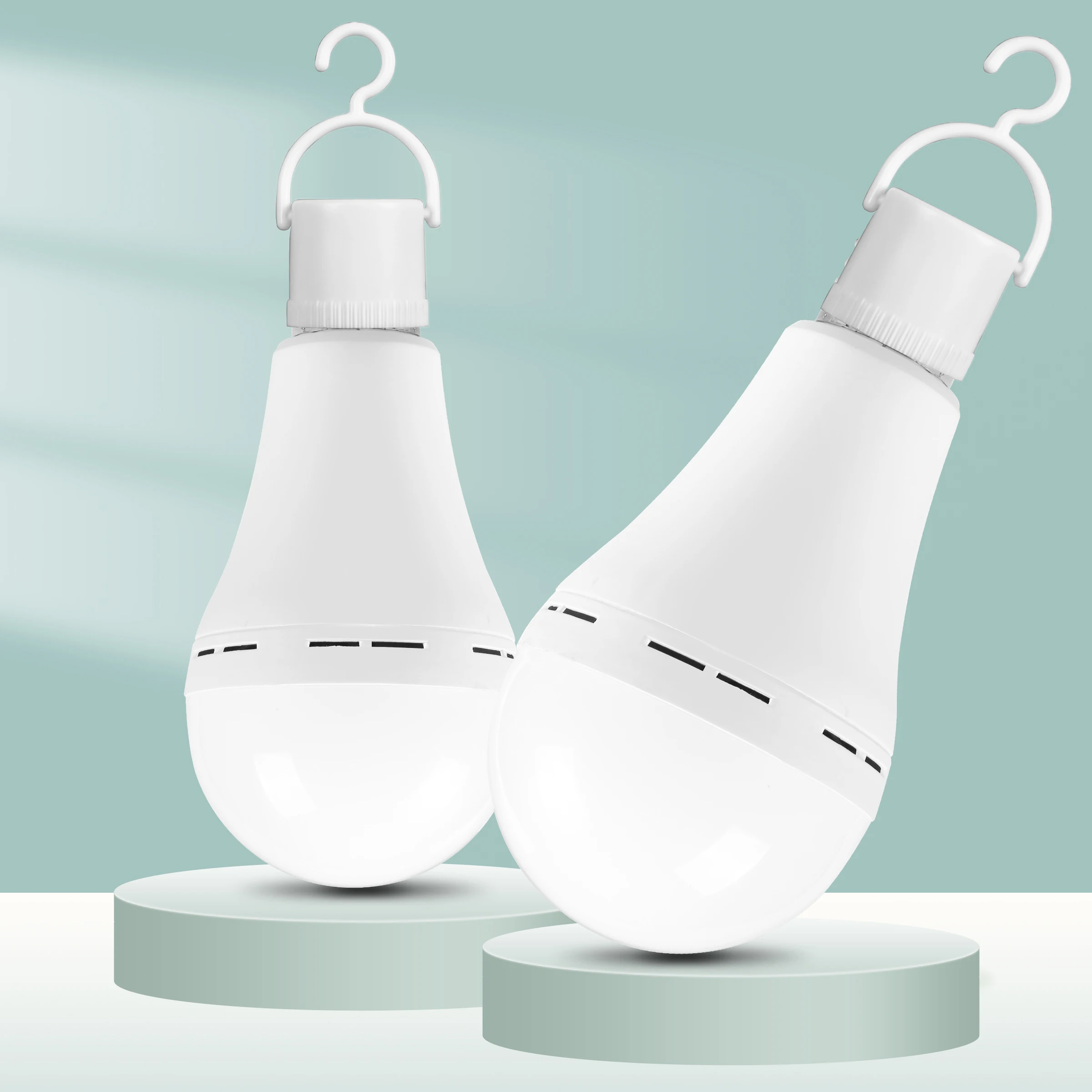 9 Watt Emergency Bulb Rechargeable Light E26 B22 E27 Battery Operated LED Light Bulb For Home
