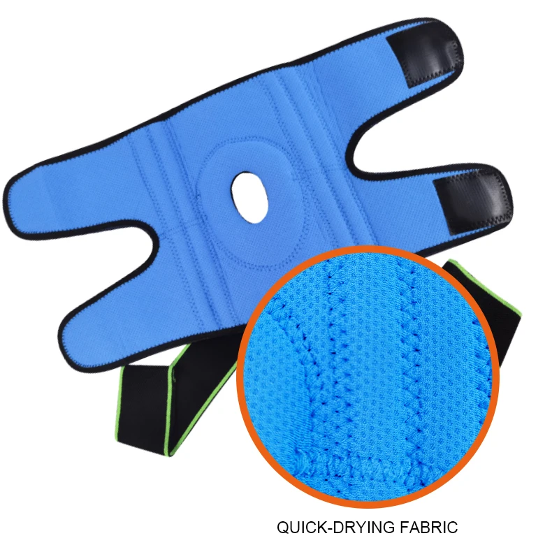 Multicolor Elastic Adjustable Sport Support Safe Wearable Compression Knee Pads Work