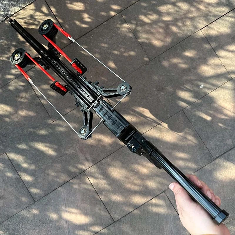 High Quality Powerful Slingshot Stainless Steel Bow Catapult Outdoor Hunting Handle Slingshot Hunt Tool Accessories